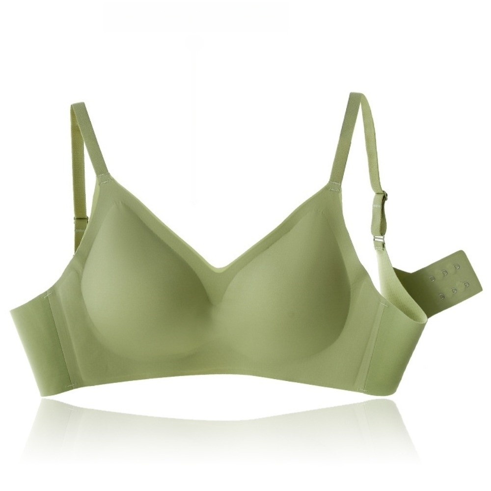 Bralette Wireless Soft - Push Up Wireless Bra Gathered Breasts