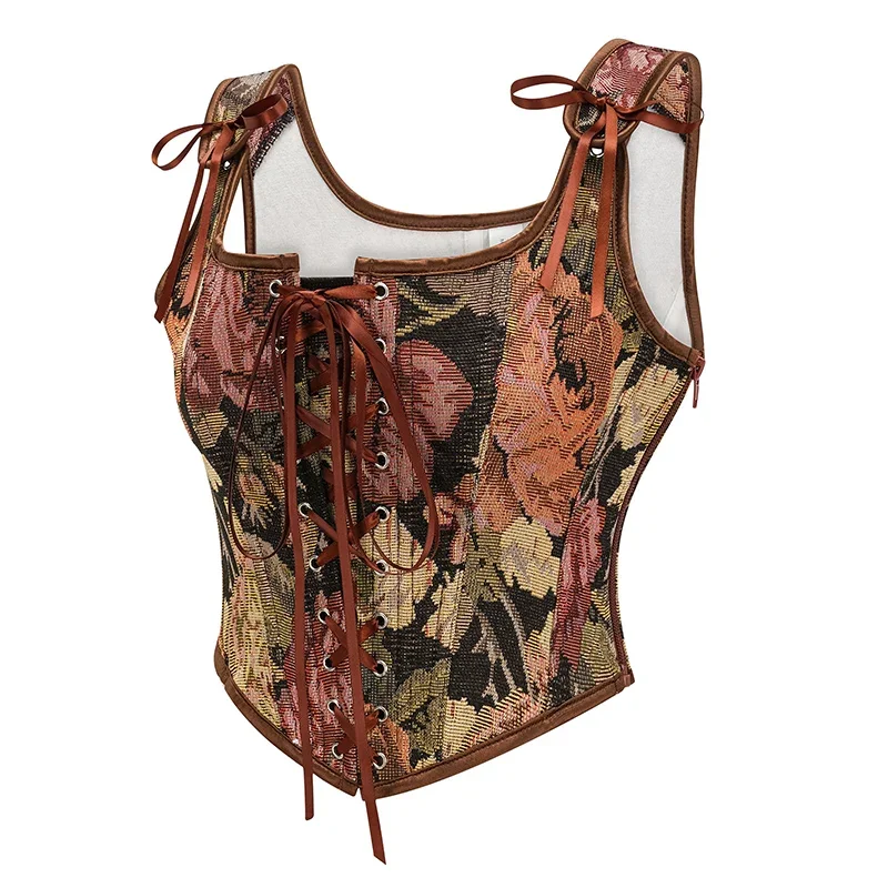 Vintage Gothic Women Corsets L - Corset Waist Cinch 评论和价格