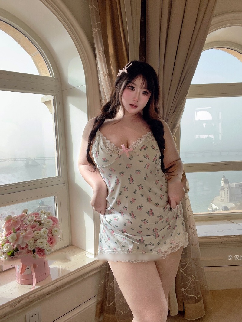 Women's Sexy Plus Size Lingeri - Babydoll Chemise Night 评论和价格