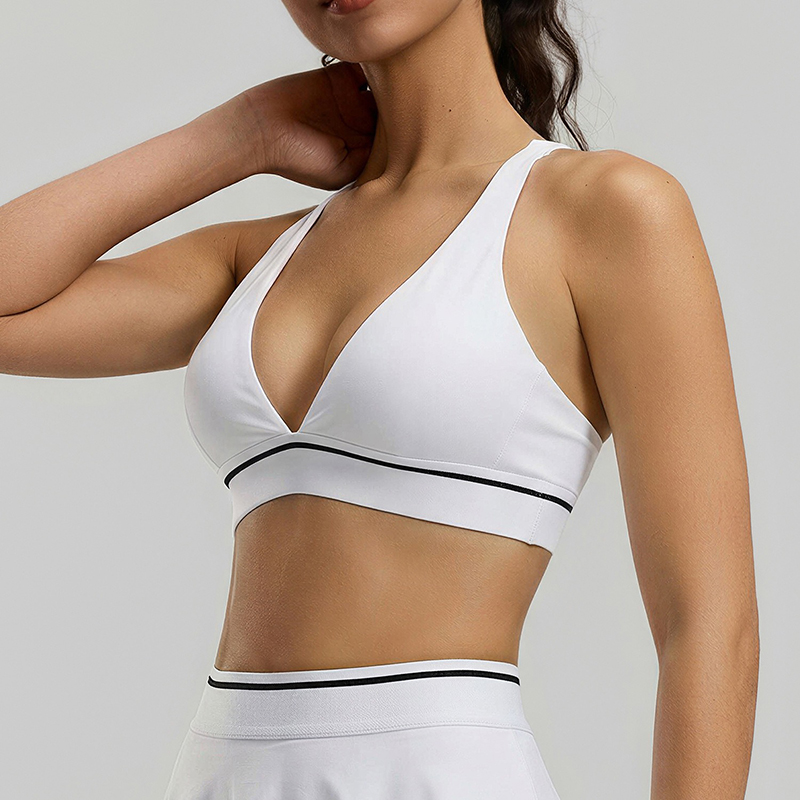 Fashion American Style Yoga Br - Sports Bra High Impact 评论和价格