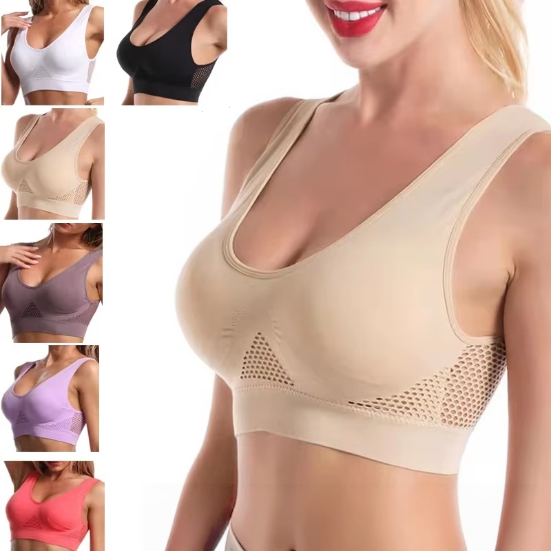 Plus Size 1pcs Women Sports Br - Seamless Underwear Women 评论和价格