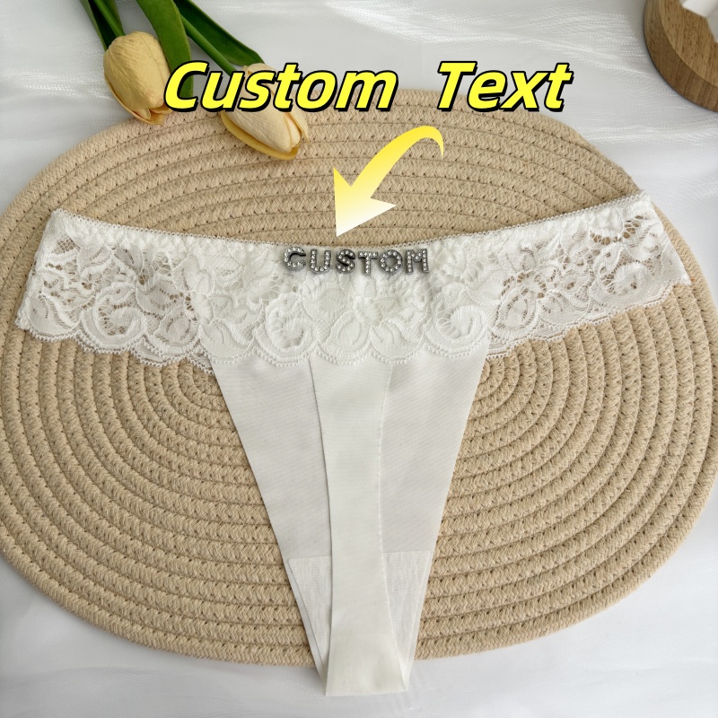 Personalized Custom Thong Name - Thong Bikini Women 评论和价格