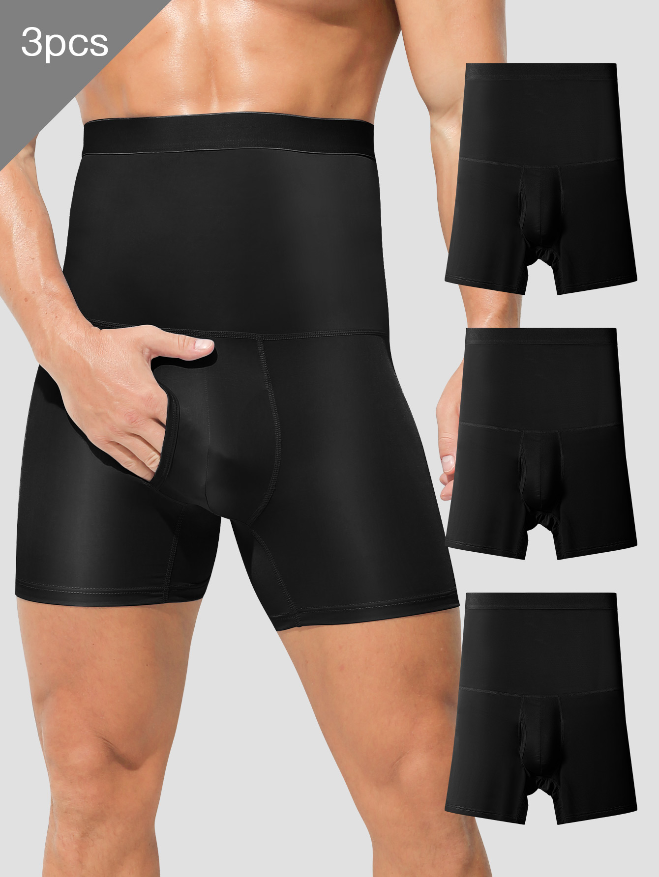 3PCS Men's sports underwear: h - Corset Waist Cinch 评论和价格