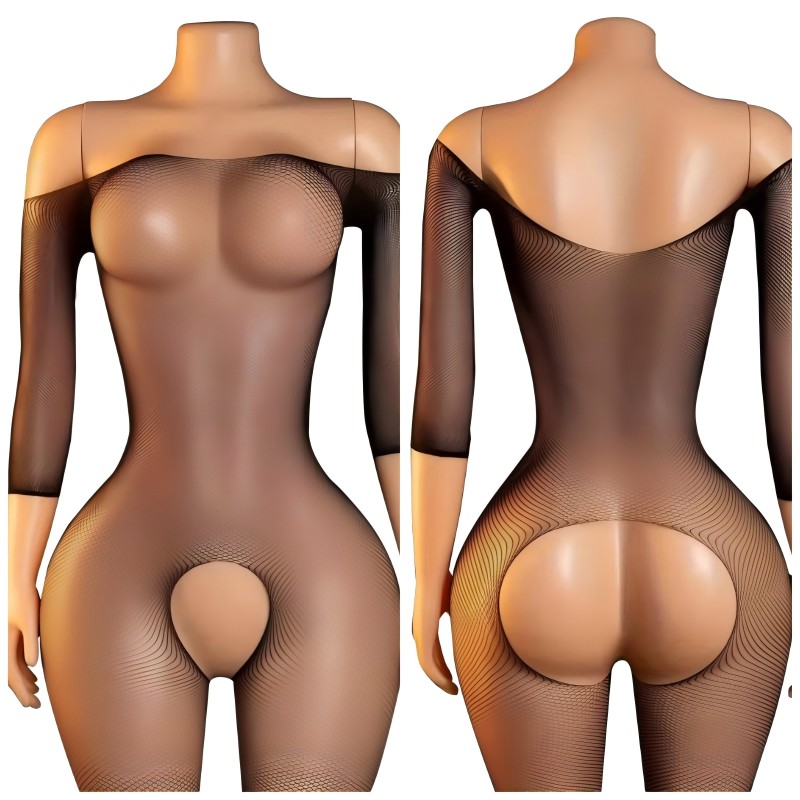 Sexy Crotchless Tights Women H - Bodystocking Fishnet 评论和价格