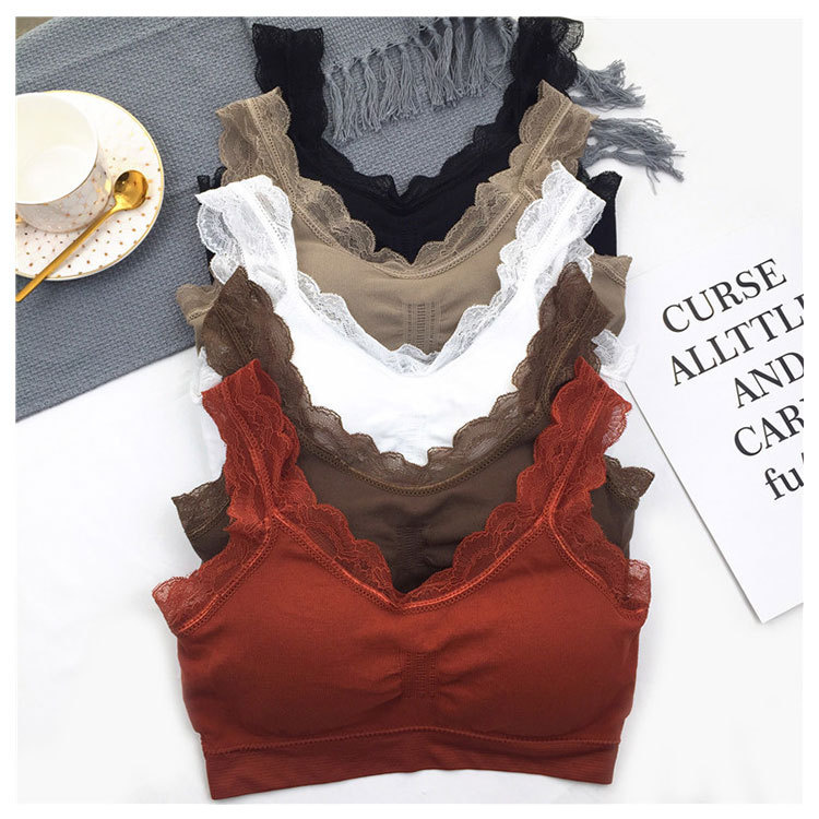 3D Sexy lace Lingerie Seamless - Strapless Bra Backless 评论和价格
