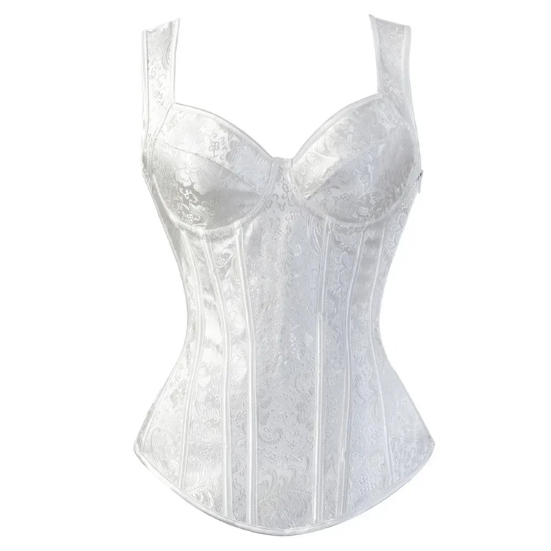 Women Floral Print Corset Top  - Shapewear Bodysuit Firm 评论和价格