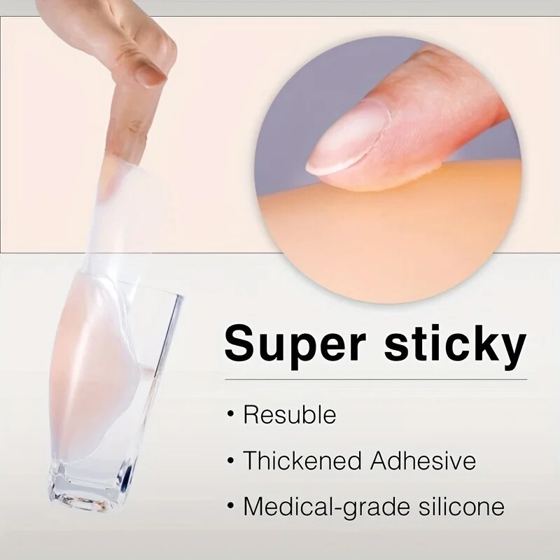 1Pairs Silicone Nipple Cover L - Silicone Bra Adhesive 评论和价格
