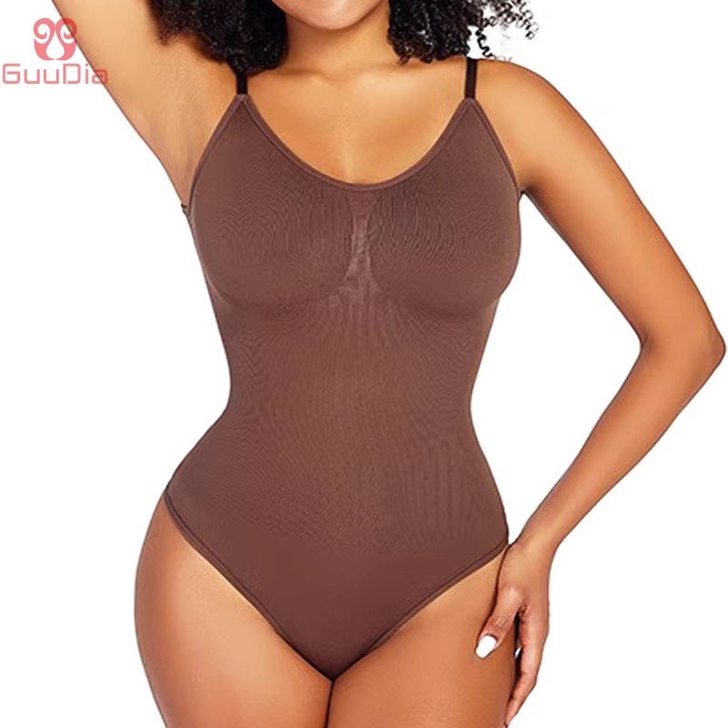 GUUDIA Spandex Bodysuit Thong  - Shapewear Bodysuit Firm 评论和价格