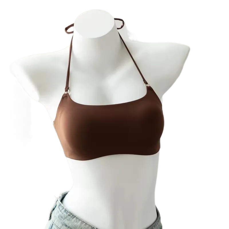 KUCLUT Style Halter Beauty Bac - Bralette Wireless Soft 评论和价格