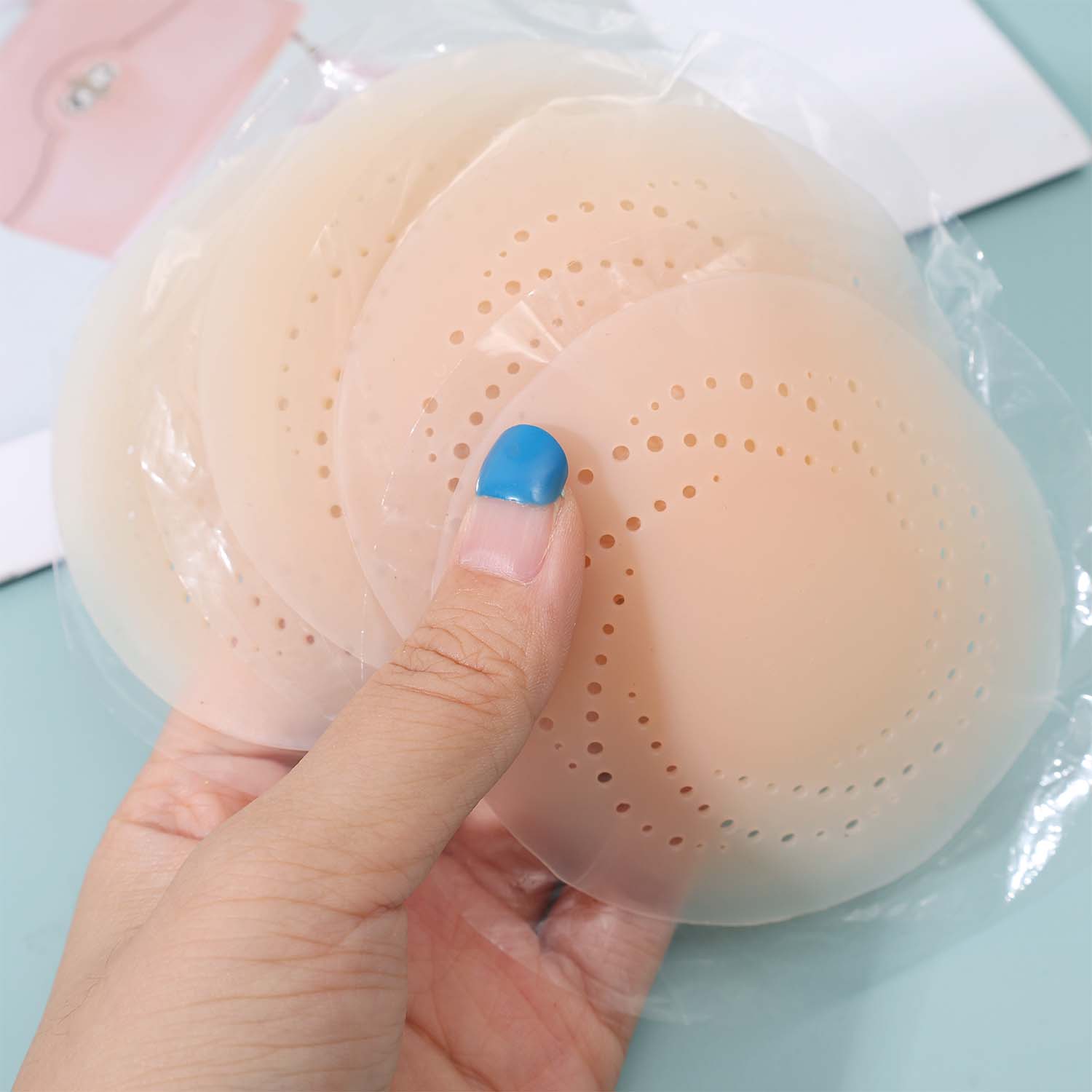 2-10PCS Invisible Self Adhesiv - Silicone Bra Adhesive 评论和价格