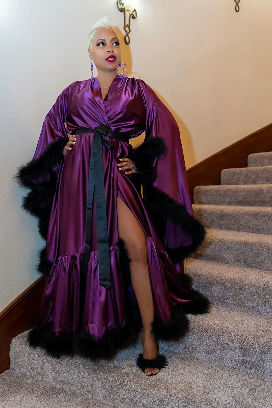 Customized Bathrobe for Women  - Robe Silk Women 评论和价格