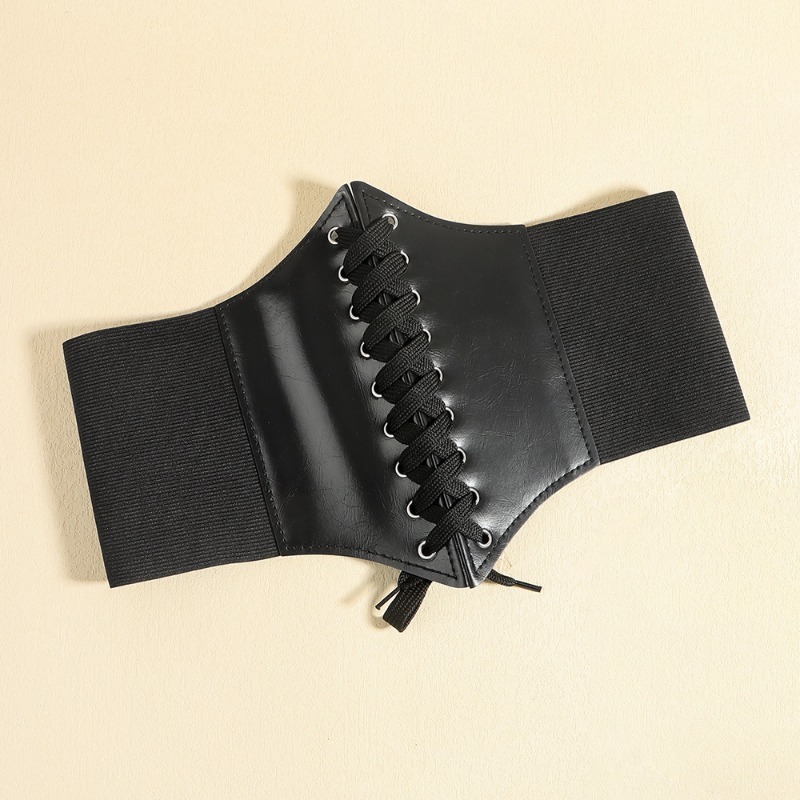 Fashion Corset Wide Belts Faux - Corset Waist Cinch 评论和价格
