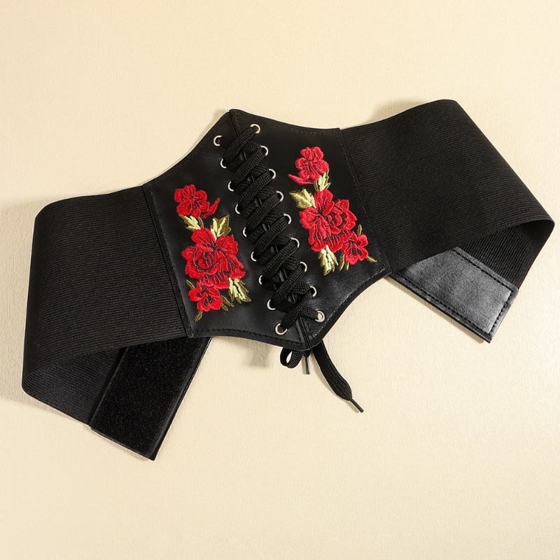 Fashion Corset Wide Belts Faux - Corset Waist Cinch 评论和价格