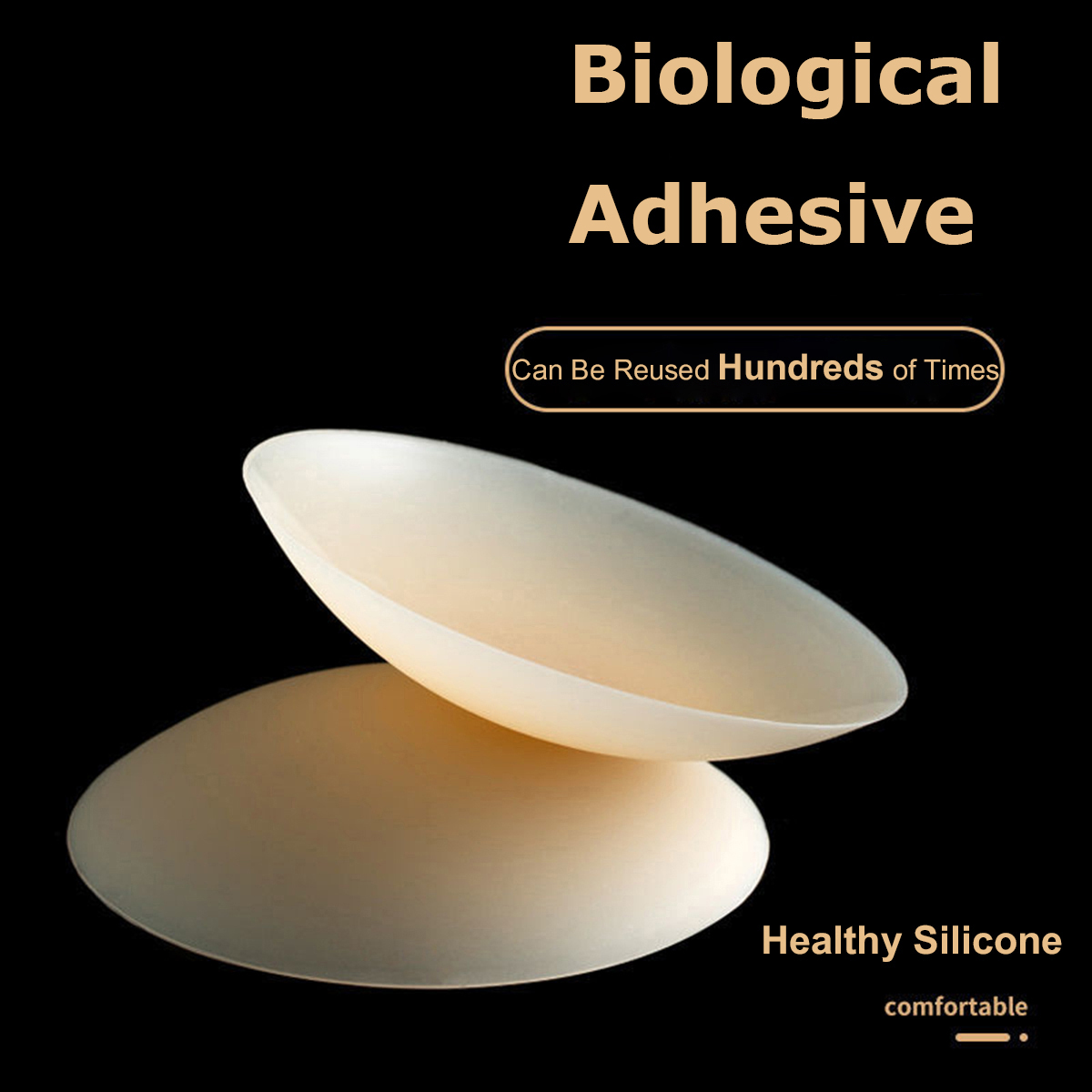 2pairs Healthy Biological Glue - Nipple Cover Pasties 评论和价格