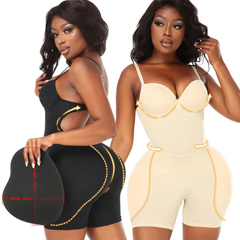 Bodysuits Shapewear Padded Hip - Shapewear Bodysuit Firm 评论和价格