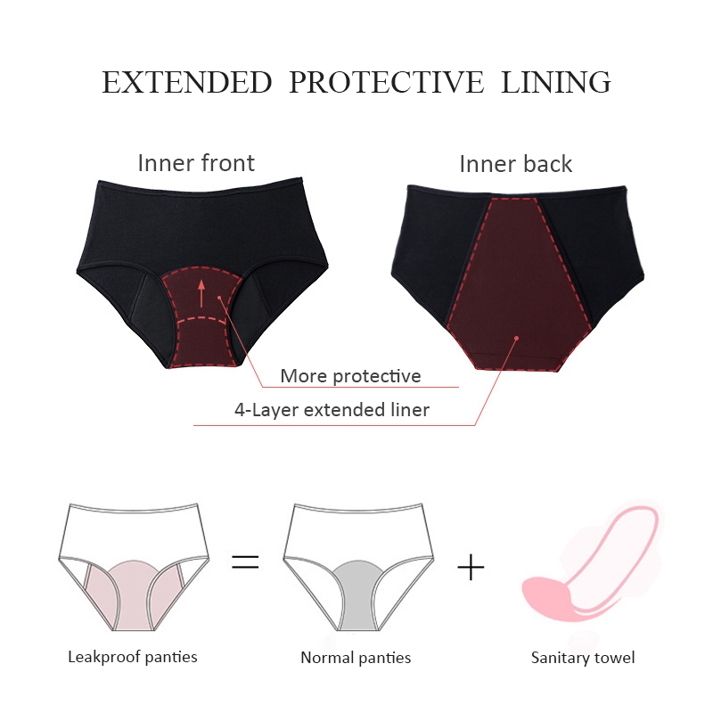 Heavy Flow Menstrual Panties 4 - Period Panty Absorbent 评论和价格