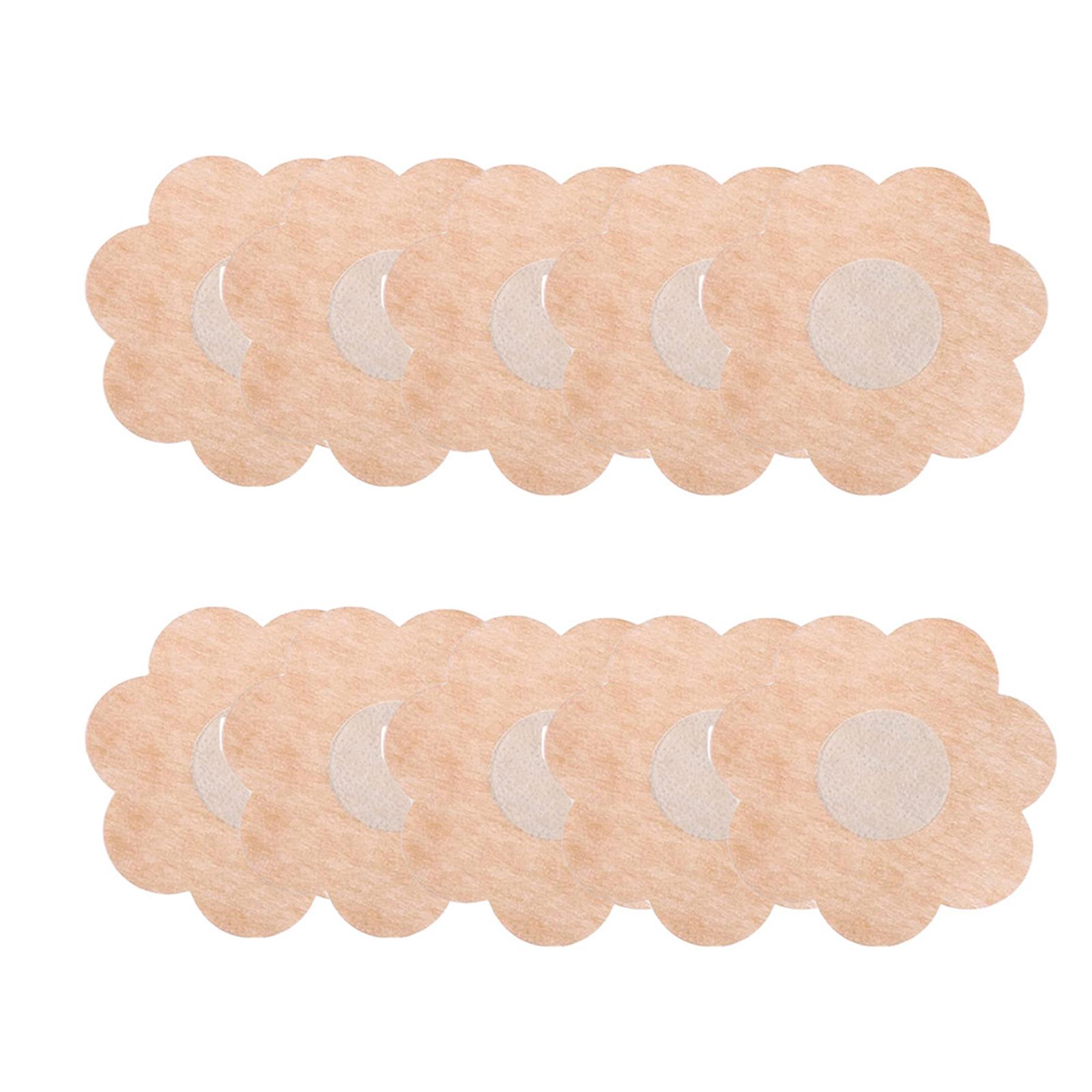 10 Pieces Chest Pasties Flower - Nipple Cover Pasties 评论和价格