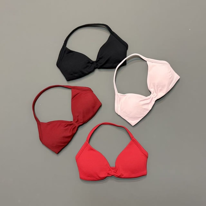 Women Halter Sports Bra V-Neck - Sports Bra High Impact 评论和价格