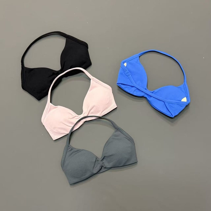 Women Halter Sports Bra V-Neck - Sports Bra High Impact 评论和价格