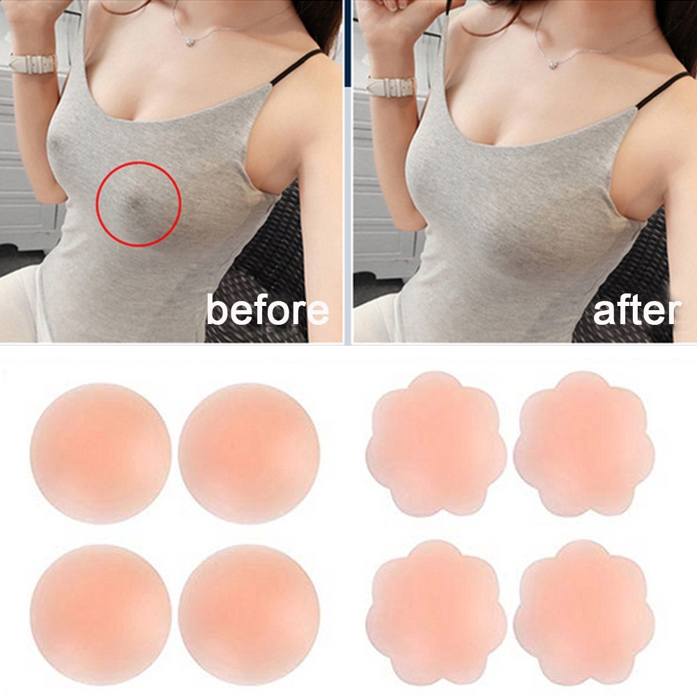 6/12PCS Invisible Self Adhesiv - Silicone Bra Adhesive 评论和价格