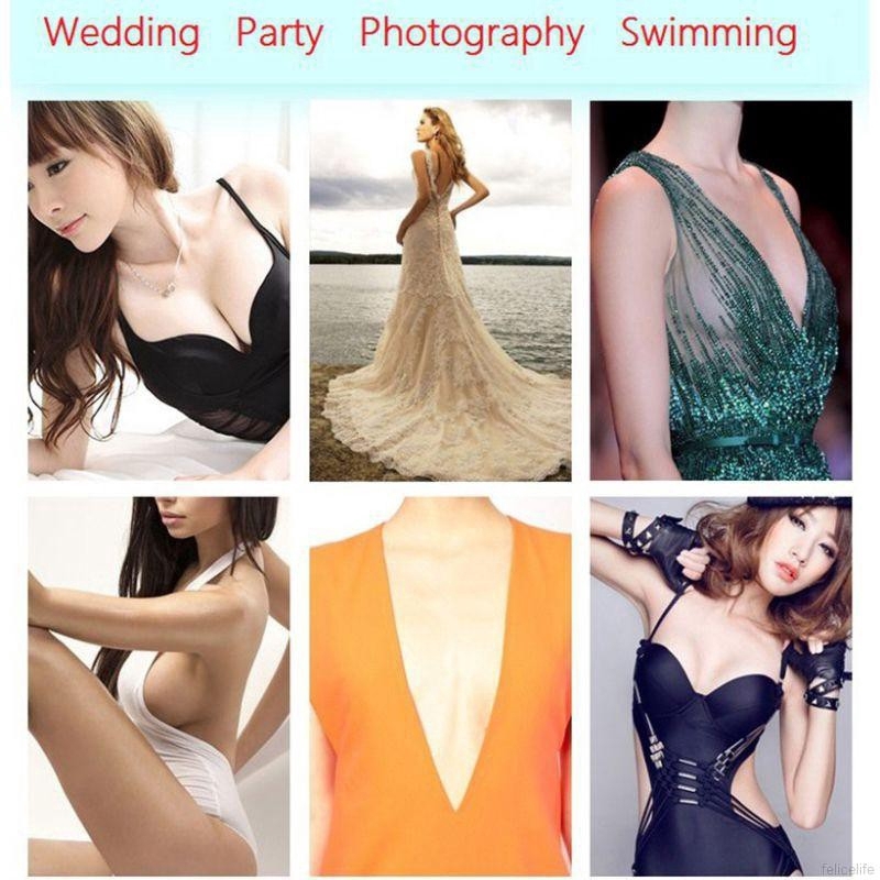 6/12PCS Invisible Self Adhesiv - Silicone Bra Adhesive 评论和价格
