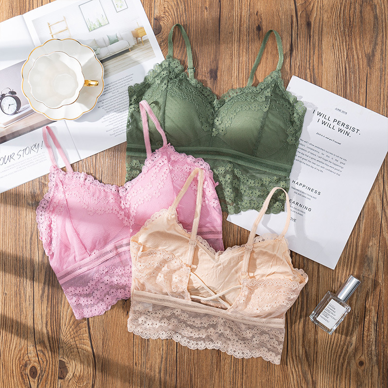 3D Sexy lace Lingerie Seamless - Strapless Bra Backless 评论和价格