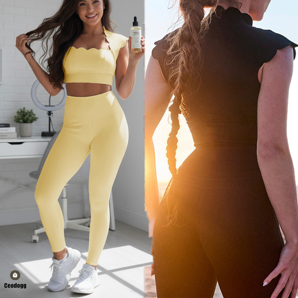 Pad Wavy Women Sports Vest Yog - Sports Bra High Impact 评论和价格