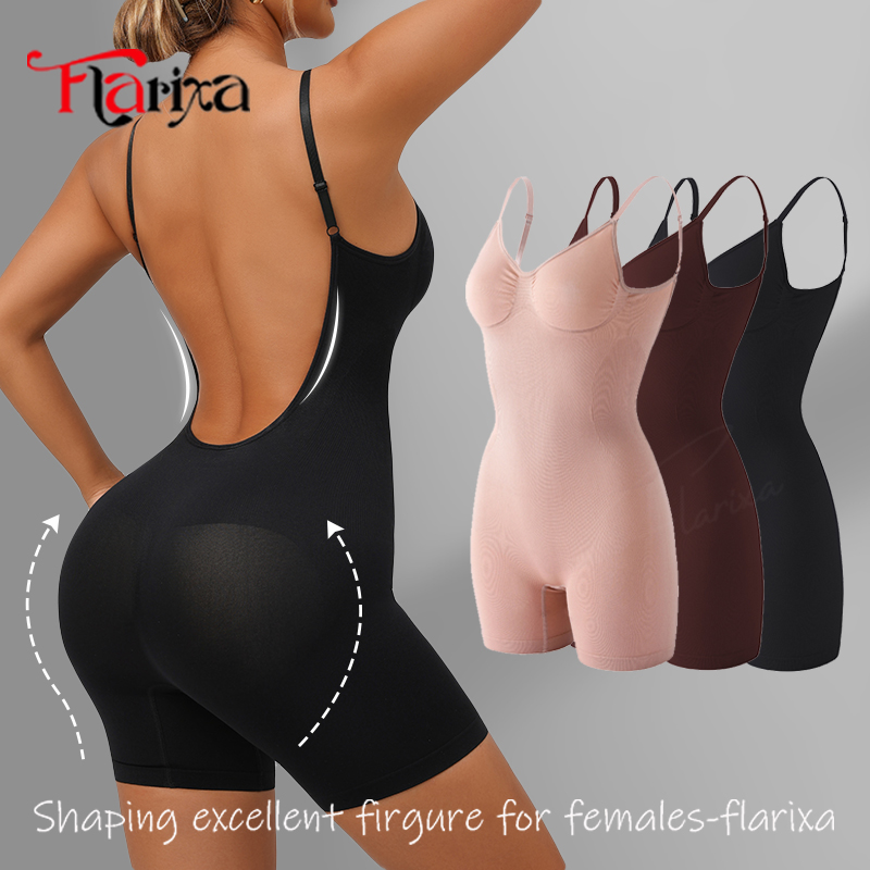 Flarixa New Low Back Shapewear - Seamless Underwear Women 评论和价格