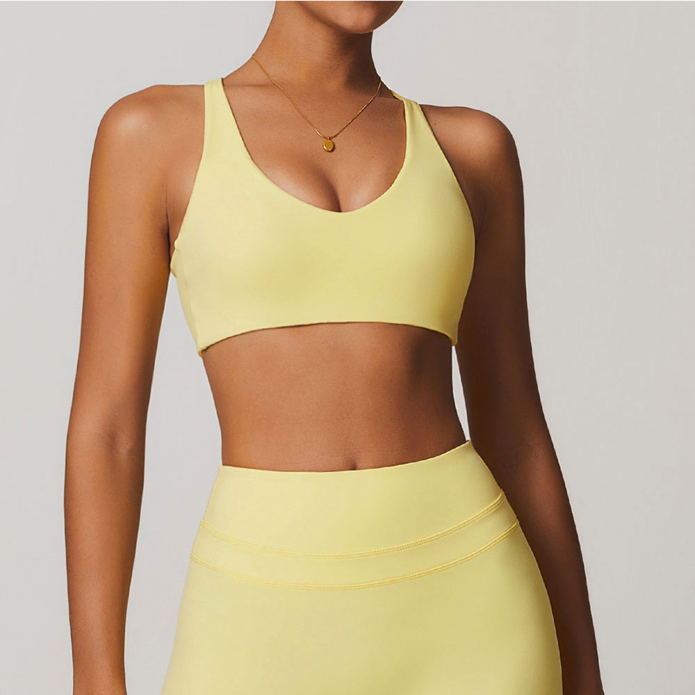 JUREN Sports Bra Women Fitness - Push Up Bra Padded 评论和价格