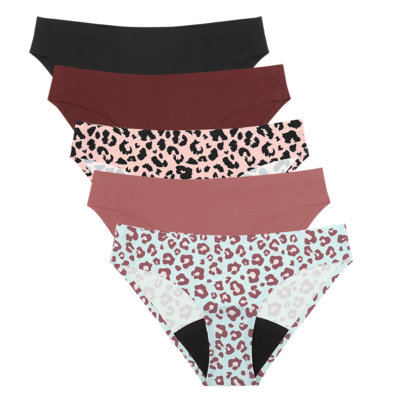 New Style Leopard Women Breath - Period Panty Absorbent 评论和价格