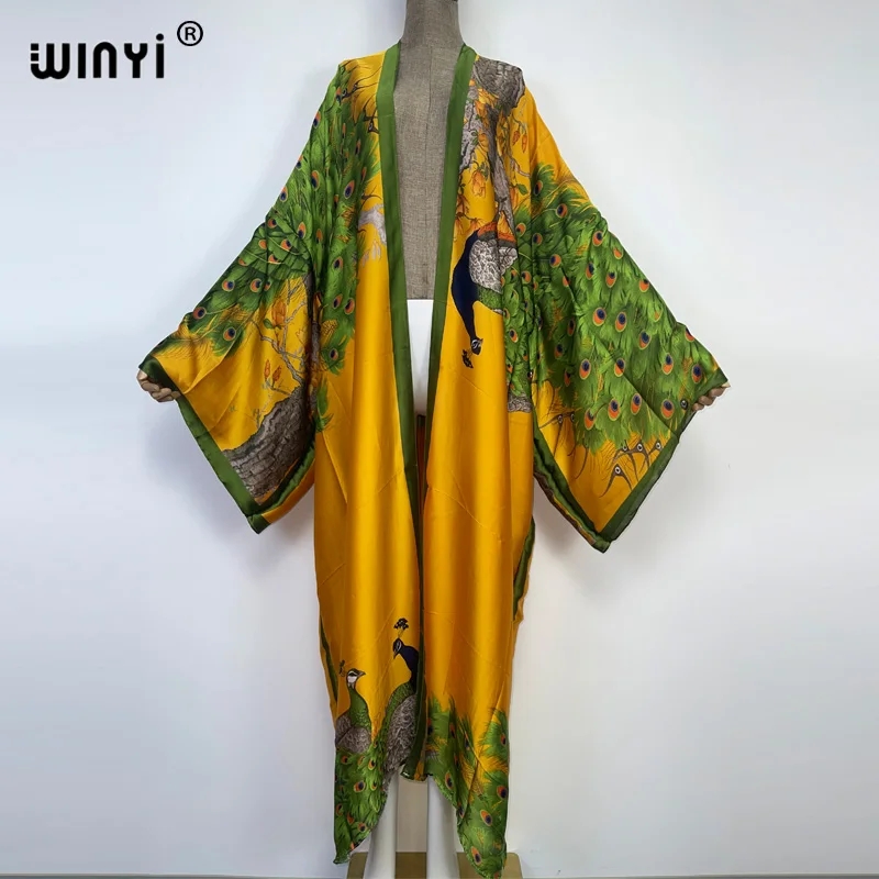 WINYI 2026 Summer Women Cardig - Robe Silk Women 评论和价格