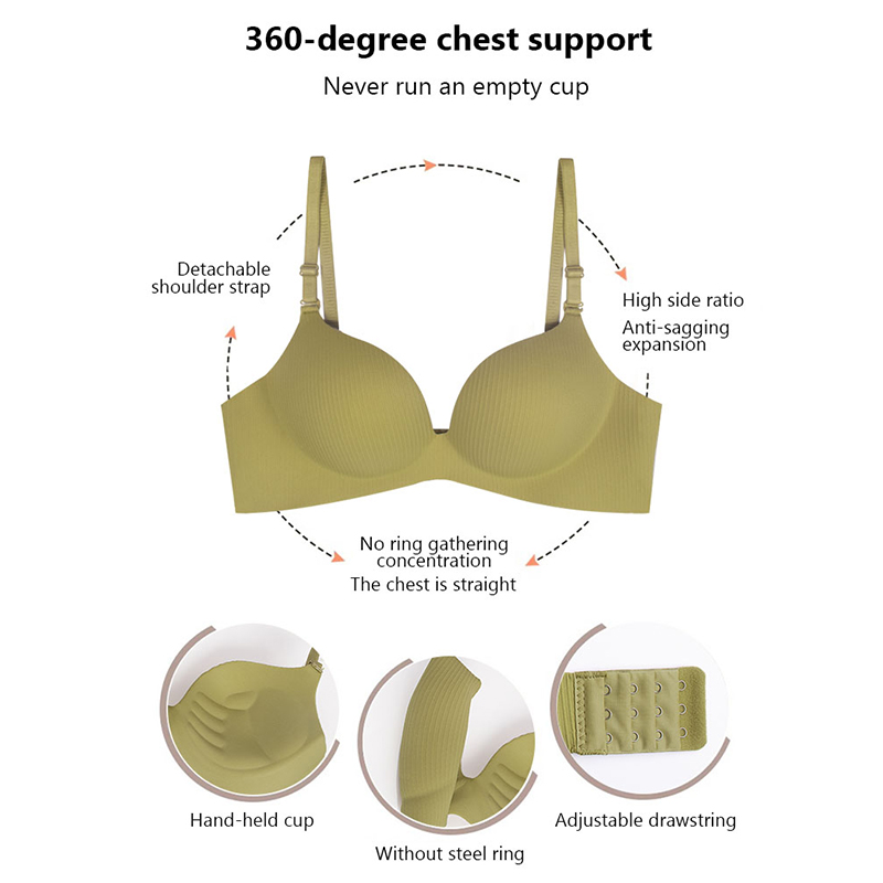FallSweet Candy Push Up Bra fo - Bralette Wireless Soft 评论和价格